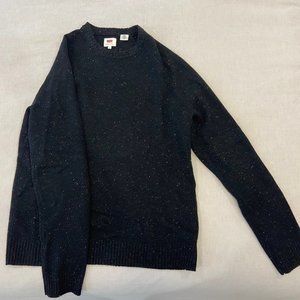Black Mens Levi's Wool Sweater